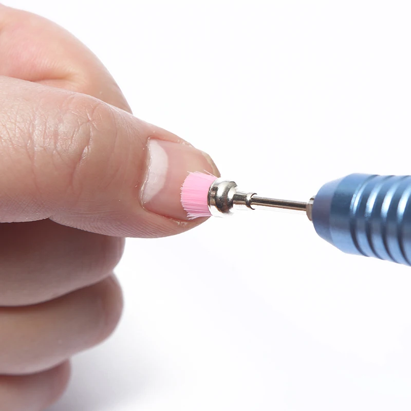 1 шт Nail Art сверло щетка для очистки Нержавеющая сталь электрическая машина