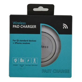

50PCS a lot Fast charger Wireless PAD CHARGER battery rechargers for iPhone Samsung and other cell phones