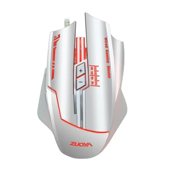 

ZUOYA 5500 DPI optical professional gaming mouse Wired game mice LED backlit USB For LOL CS Gamer laptop PC