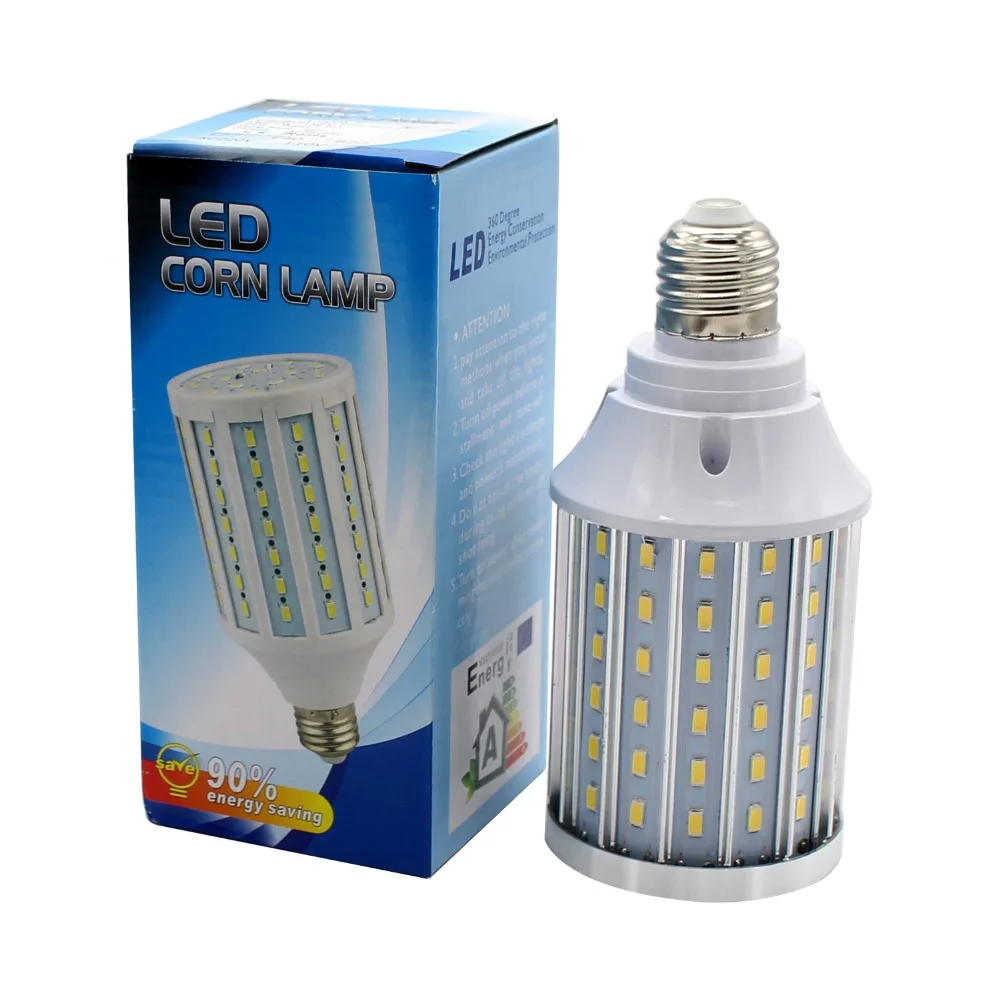 High Power 25W LED Light Bulb E27/E26 Corn Bulbs Cool/Warm White Super