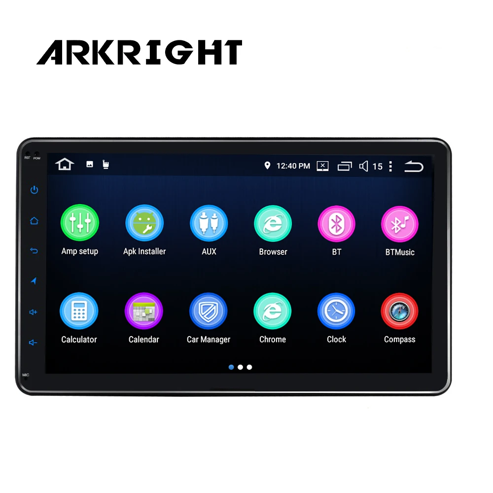 Clearance 10.1" 2din DSP Universal Car Radio GPS Navigation Android 8.1 SC9853 Octa Core Wifi Bluetooth Car Radio Stereo HD 1024*600 5
