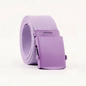 

Heavy Duty Army Belt New Soild Color Outdoor Military Tactical Quick-Release Waistbelt Ladies' Fashionable Metal Buckle Belts