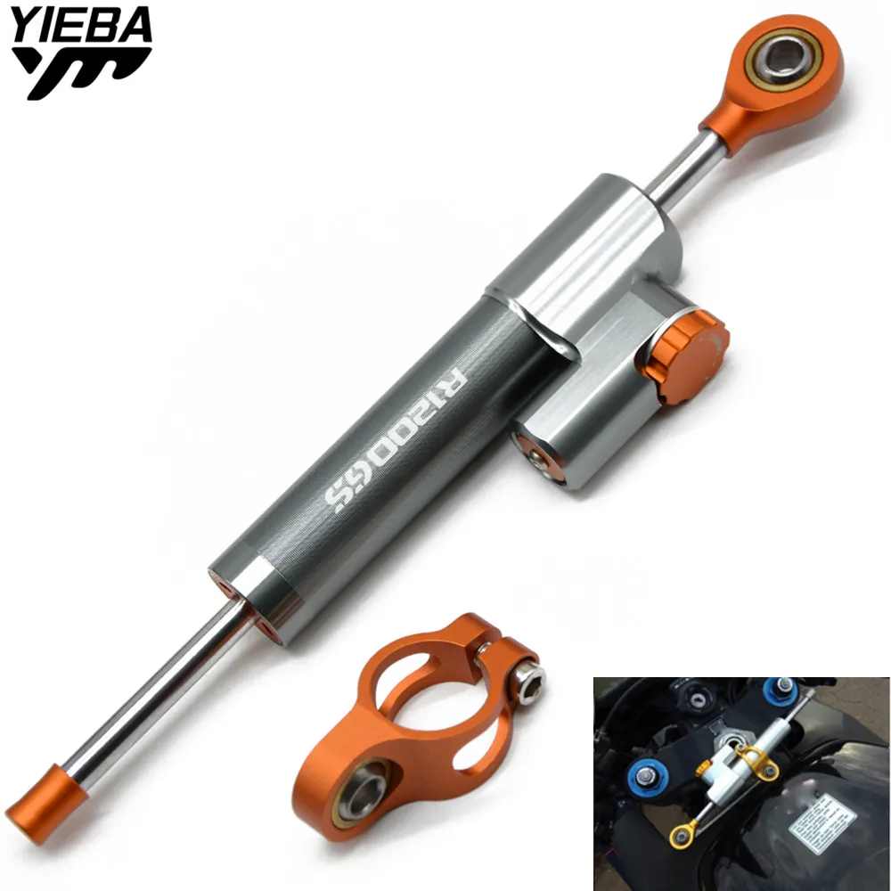 

Motorcycle CNC Steering Dampers Stabilizer Safety Control For BMW R1200GS R 1200GS R 1200 GS R1200GS ADVENTURE R1200R R1200S