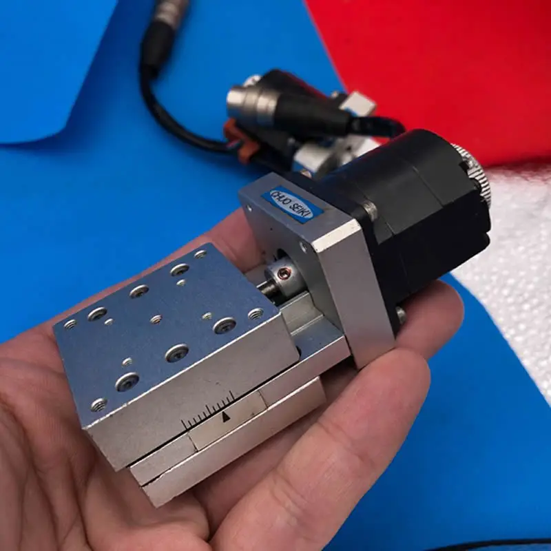 

Micro-scale electro-optical translation stage, word slide, high-precision fine-tuning, central precision machine MMU-40X