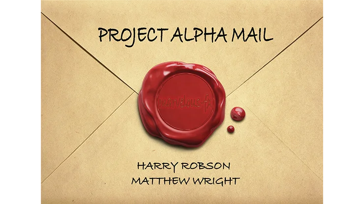 Project Alpha Mail Гарри Робсон и Мэтью Райт волшебные трюки | Игрушки хобби