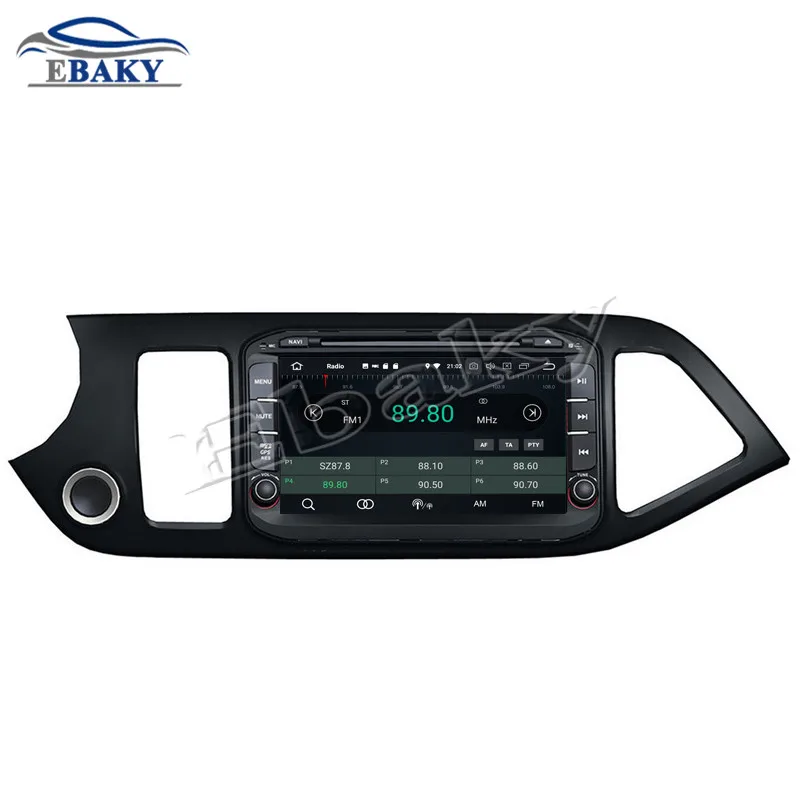 Excellent NaviTopia 8inch 4GB RAM 64GB ROM Octa Core Android 9.0 Car DVD Radio for Kia PICANTO 2014 with GPS Navigation/wifi/bluetooth 15