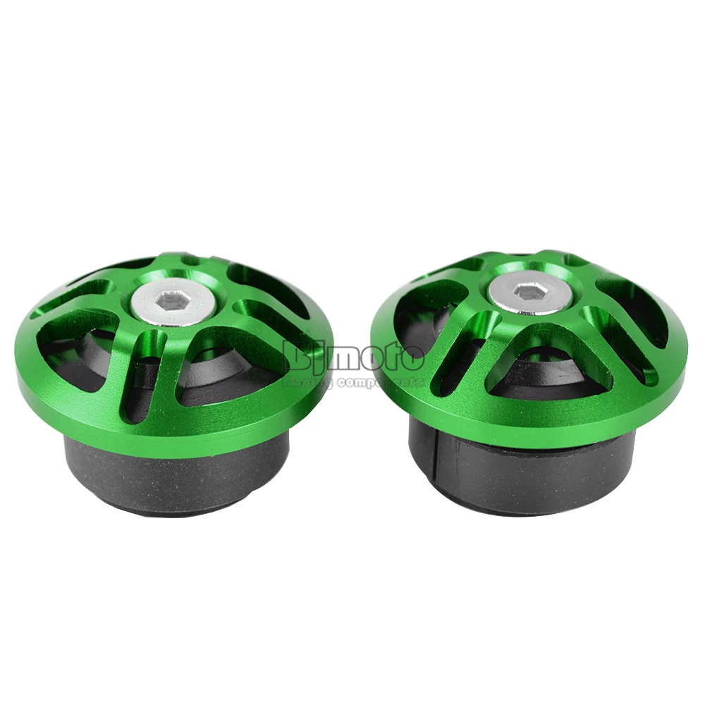 Green BJMOTO для Kawasaki Ninja 400 250 Ninja400 Ninja250 Аксессуары для мотоциклов ЧПУ обтекатель болт рама винты для отверстий Кепки штепсельной вилки - Цвет: Green
