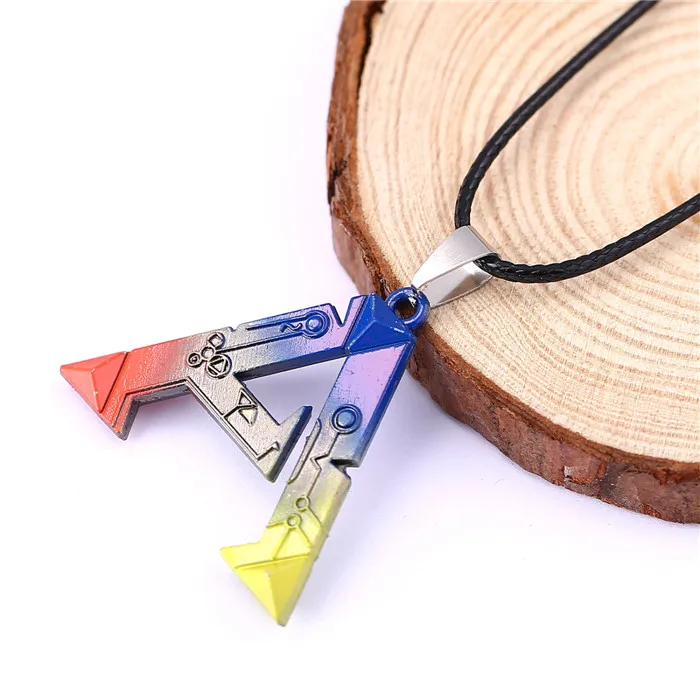 H&F 12pcs/lot game ARK Survival Evolved colorful collar necklace male