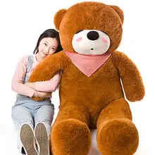 Чучело 47 дюймов темно-коричневые Мишка спит Плюшевые игрушки Мягкая кукла подушка подарок w1684