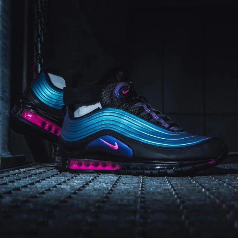 Original authentic Nike Air VaporMax 97 men's running shoes outdoor shock absorbing shoes 2019 spring new listing AV1165-001