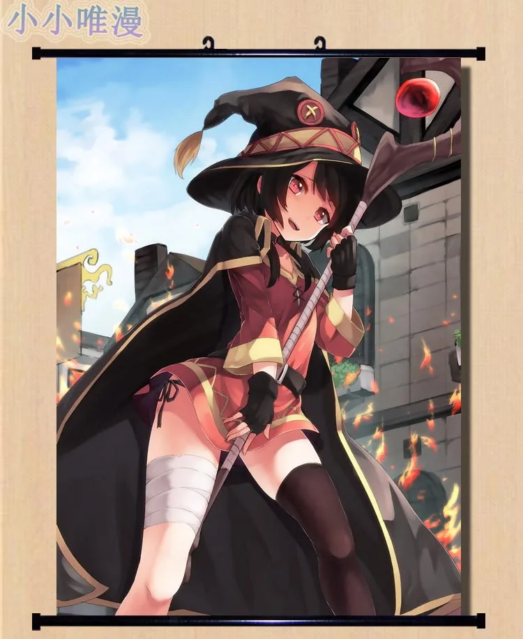 Японские декоративные картинки аниме KonoSuba: Божье благословение в этом