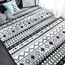 INS коврик с геометрическим рисунком Коврик для прихожей для кухни, гостиной, ванной комнаты, туалета, Нескользящие Коврики для пола, коврик против скольжения на заказ