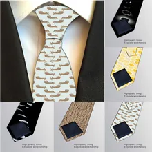 Классические модные обтягивающие Галстуки 8 см из полиэстера для мужчин, тонкие галстуки с принтом, Свадебные вечерние галстуки Gravatas 6JQ-LD42