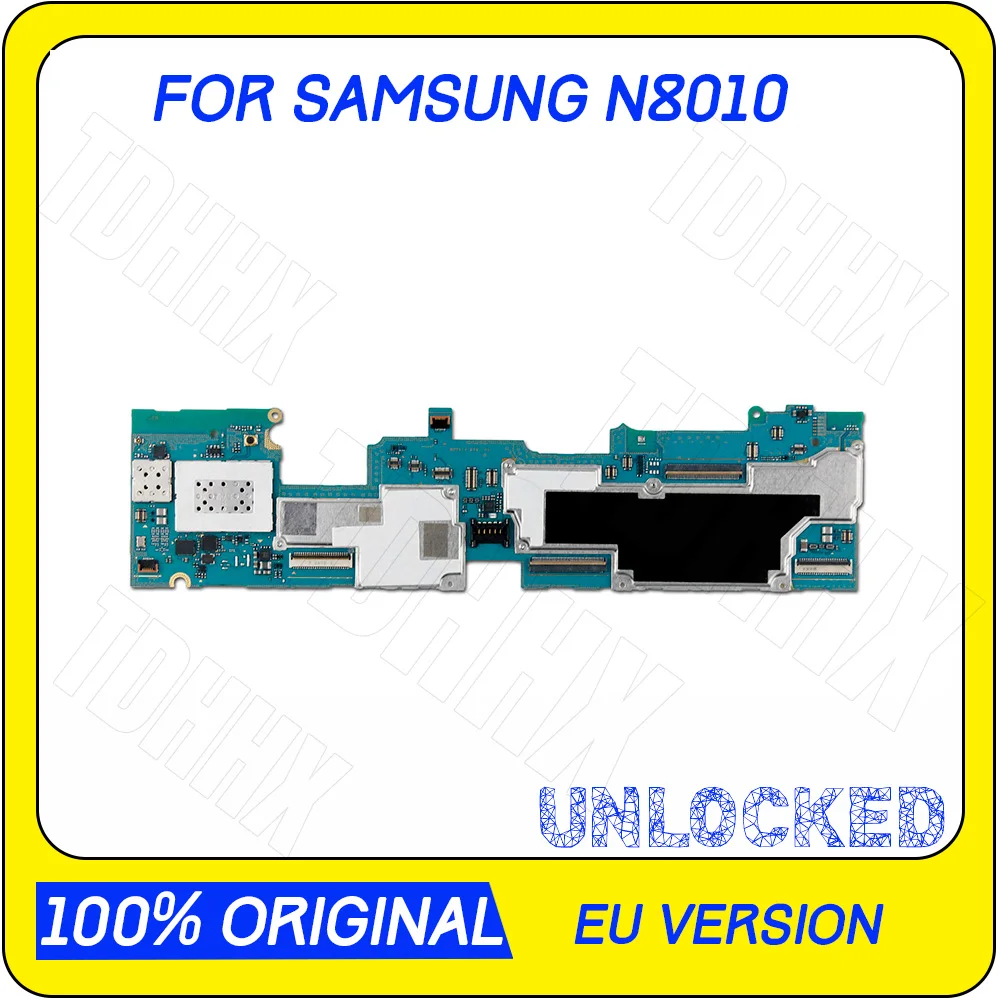 100% оригинальная материнская плата для Samsung Galaxy Note 10 1 N8010 разблокированная 3G и Wi Fi