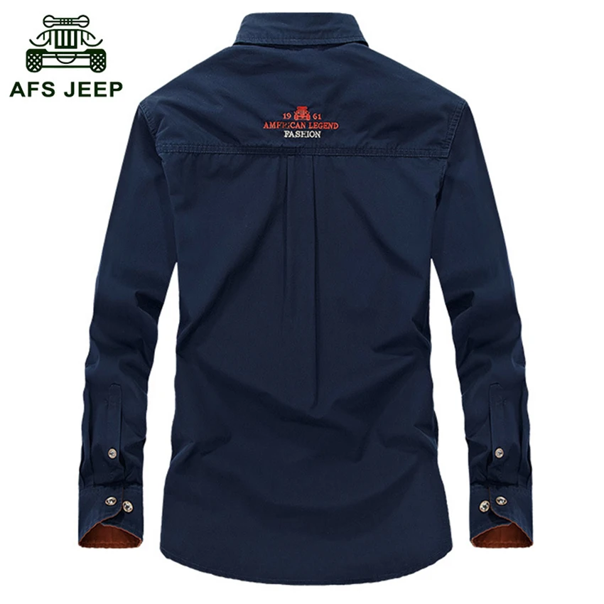 Betere Billige Kaufen Afs Jeep Militaire Lange Mouw Mannen Plus Size Merk PO-54