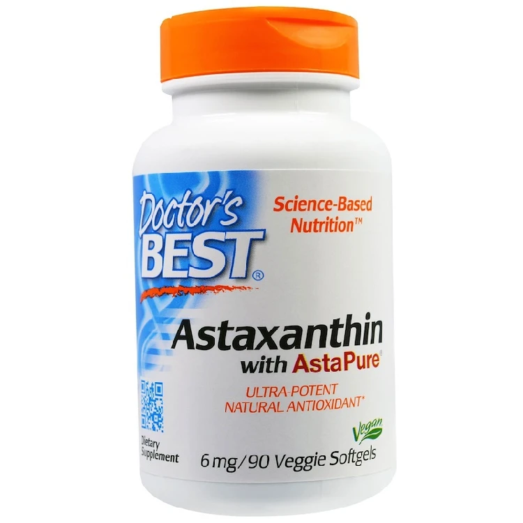 

Free shippingAstaxanthin ultra potent natural antioxidant 6 mg 90 pcs