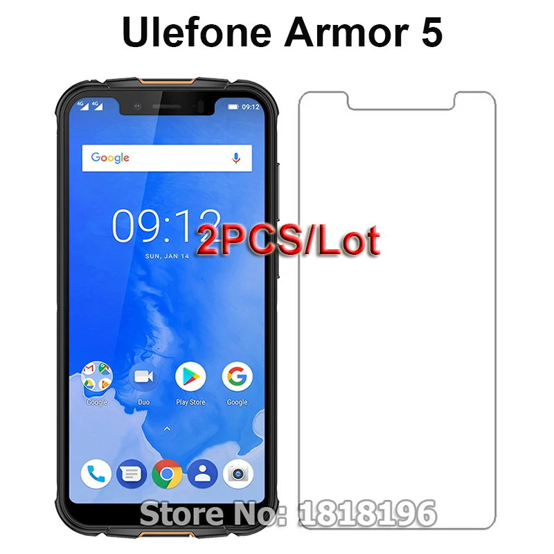 2 шт. зеркальная пленка для Ulefone Armor 5 защита экрана из закаленного стекла Armor5 85