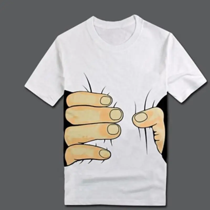 Популярные мужские 3D футболки с коротким рукавом хлопковые футболки для мужчин Известные дышащие с круглым вырезом Забавные топы Черная мужская одежда XL