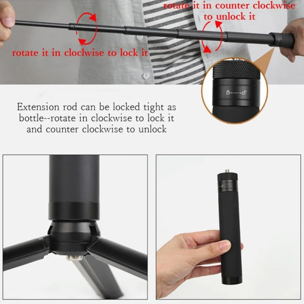 Extension Stick Pole Rod Selfie Stick For DJI OSMO Pocket stick rod for dji osmo pocket gimbal