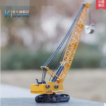 

free shipping Alloy engineering vehicle model 1:87 tower cable car crane toy original factory simulation children