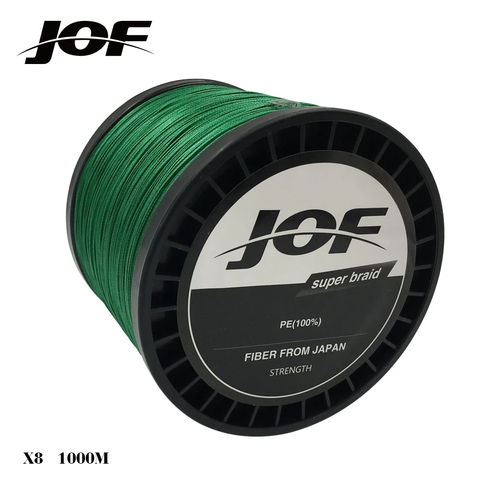 

1000m 8 strands Green/Yellow/Grey PE Braided Fishing Line Multifilament Wire Fishing Tackle lure 15 20 30 40 50 60 80LBS