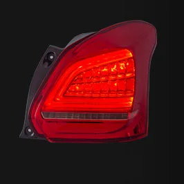Автомобильный Стайлинг задние фары чехол для Suzuki Swift- Suzuki Swift задние фонари светодиодный Taillghts задний фонарь светодиодный - Цвет: Красный