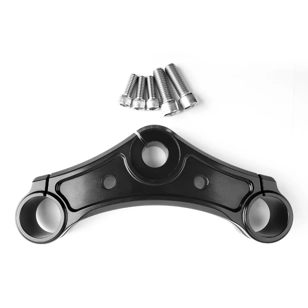 

Areyourshop Motorcycle 39MM Black Fork Triple Tree Top Clamp For Harley XL1200X Forty-Eight Sportster Motorcycle Accessories