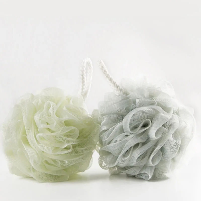 Scrubber Sponge Flower Exfoliating Body Brush Puff Bath Soft Foaming