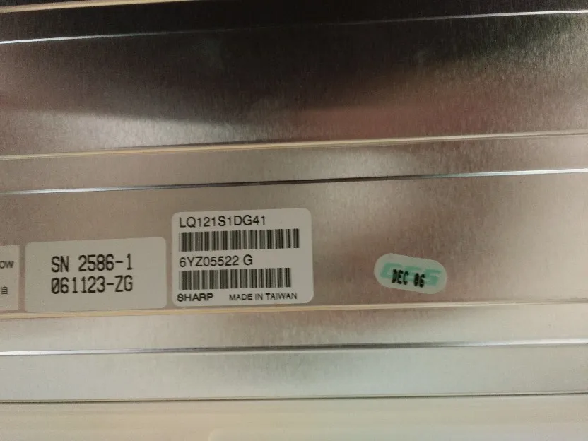12." дюймовый LQ121S1DG41 LQ121S1LG41 LQ121S1DG43 ЖК-экран