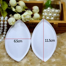 7 пар пены Топ Пуш Ап подкладки бюстгальтера вставка для увеличения груди для бикини купальные костюмы с подкладкой бюстгальтер чашки для купальников мягкий бюстгальтер аксессуары