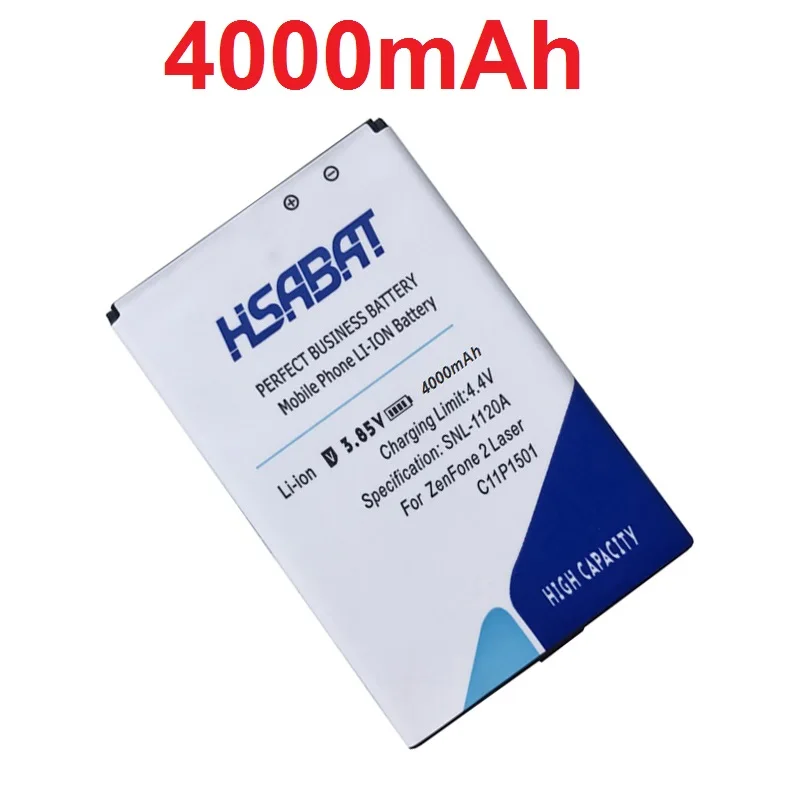 imágenes para HSABAT 100% Nueva 4000 mAh Batería Para ASUS ZenFone 2 ZenFone2 C11P1501 Láser Autofoto ZE601KL ZE550KL ZD551KL imágenes para HSABAT 100% Nueva 4000 mAh Batería Para ASUS ZenFone 2 ZenFone2 C11P1501 Láser Autofoto ZE601KL ZE550KL ZD551KL