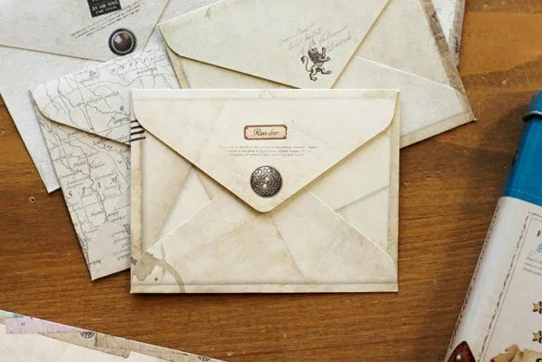 

36 Pcs Vintage Mini Kraft Paper Envelope,letter Envelope,Brown,Wedding