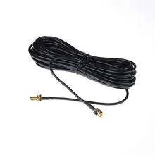6 м Стандартный RP-SMA мужчин и женщин MF Jack Wifi антенна свинцовый Удлинительный кабель жила провод позолоченный Pro поставки универсальный высокое качество
