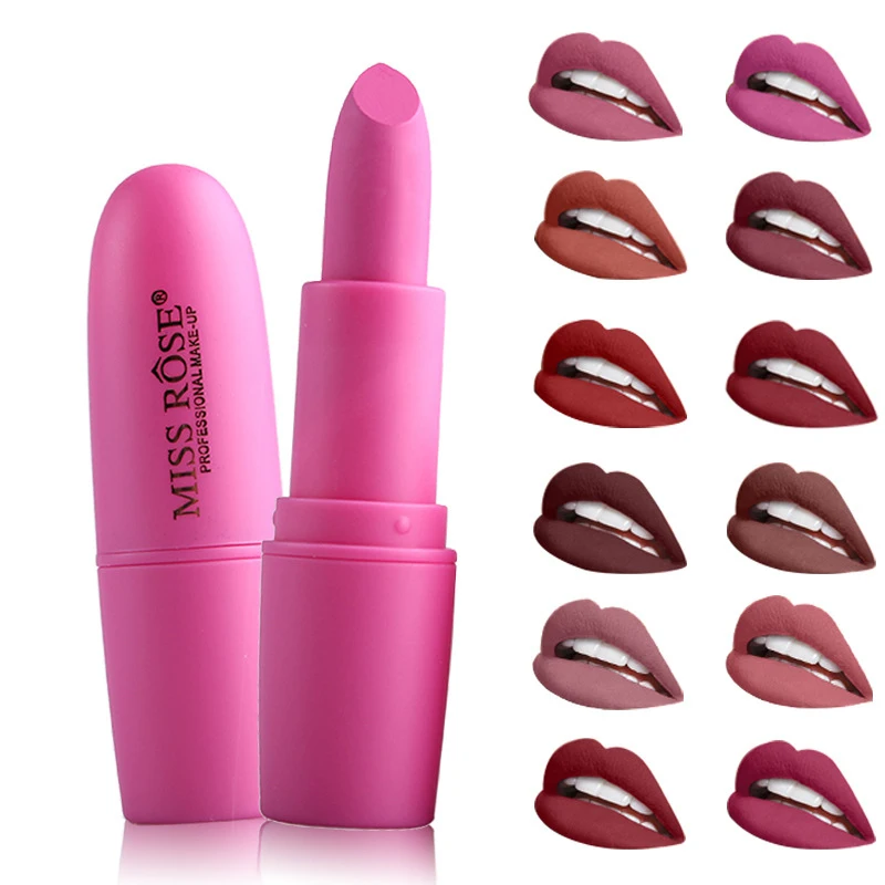 Новые помады для женщин сексуальный бренд губы цветная Косметика Водонепроницаемый стойкий матовая губная помада телесного цвета макияж