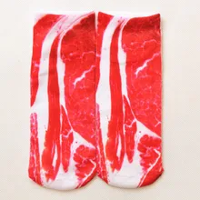 Новое поступление, носки kawaii с 3D принтом, с низким вырезом, 4 цвета, милые футболки с кисточкой, доллар, Банкнота, череп, забавные Женские носочки