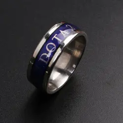 Лидер продаж DOTA 2 World of warcraft кольцо изменить цвет для мужчин и женщин модные украшения