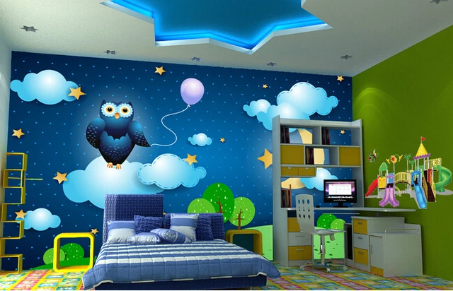 Aliexpress.com: Comprar Encargo papel DE parede infantil ...