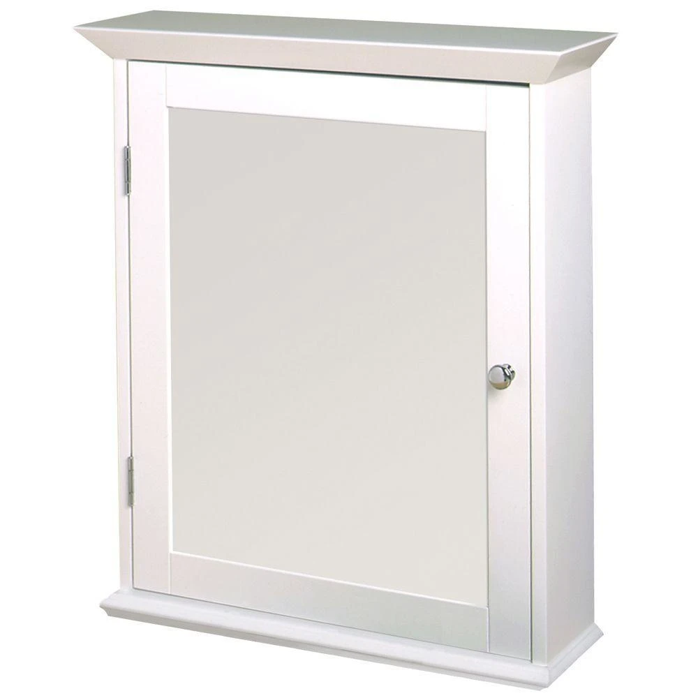 

Zenith Products WW2026 20 in. Wood Swing Door Medicine Cabinet in White