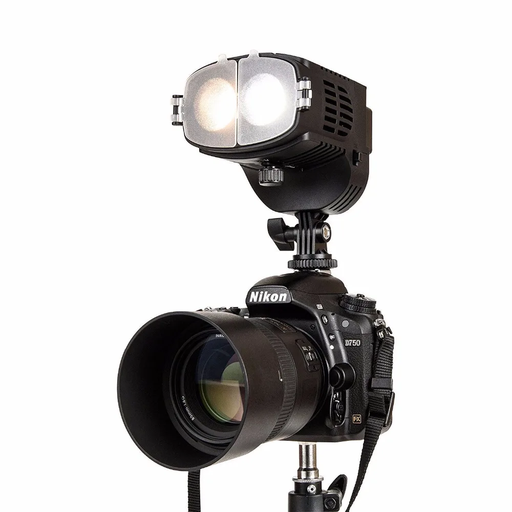 NanGuang CN-20FC светодиодный светильник для фотосъемки Точечный светильник светодиодный светильник с фокусировкой для Canon Nikon DSLR/sony Mirrorless series/Camcorder