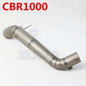 

CBR1000 Motorcycle Exhaust Contact Titanium Alloy Middle Pipe Connector FOR HONDA CBR1000 2008-2016 Year Slip-On SC010