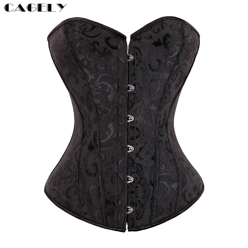 Black Steampunk Corset