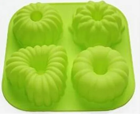 Мини торт для пудинга и желе форма кекса силиконовая выпечки|silicone mold|jello moldsmini bundt