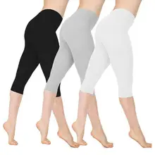 1 шт., большой размер, эластичные, 8 цветов, с низкой талией, хлопковые леггинсы, S-xxl, с низкой талией, Тонкие штаны, дышащие леггинсы, для фитнеса, Feminina