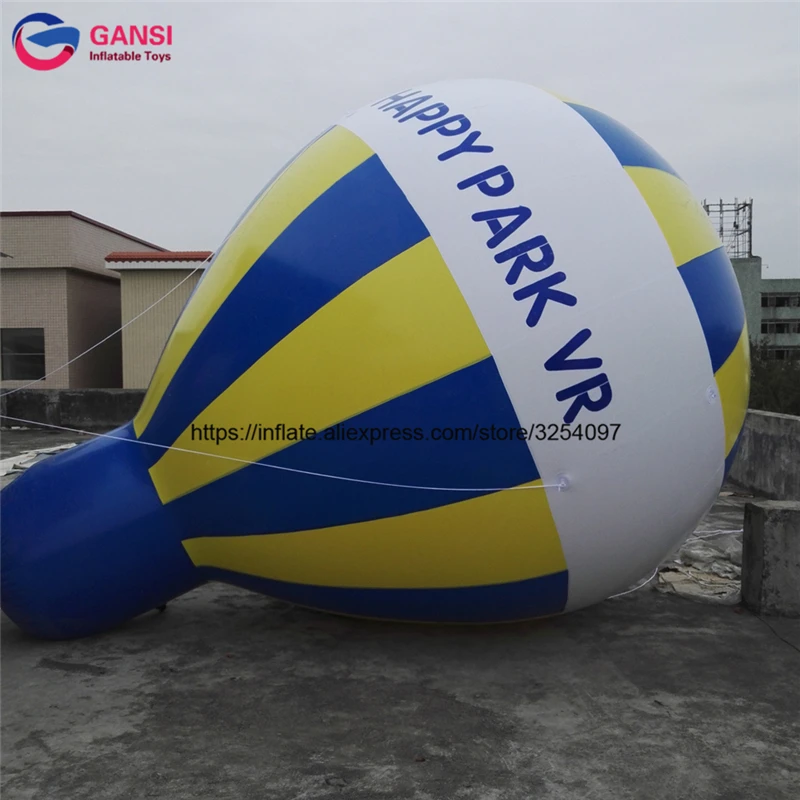 PVC Inflatable Advertising Balloons Customized Logo Commercial Inflatable Blimp Helium Balloons For Sale For Rental