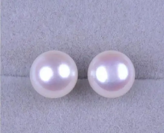 Роскошные 11 12 мм ААА белые серьги AKOYA с жемчугом|pearl earrings|akoya pearl earringsearrings earring |
