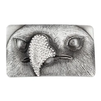 

The eagle belt buckle metal alloy agio belt parts diamond mosaic