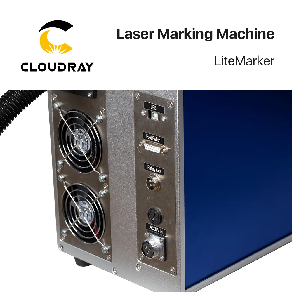 20-50W Fiber Laser Marking Machine Raycus MAX IPG