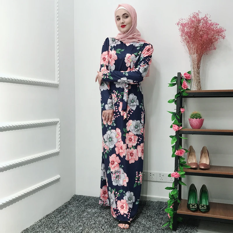 Vestidos Ramadan кафтан абайя, арабское мусульманское длинное платье для девочки Caftan Elbise Hijab Eid платья Qatar Robe Femme Musulmane Longue