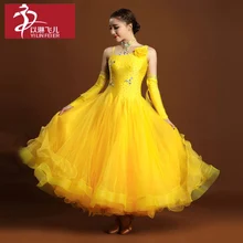 New fashion Ballroom competition dance dress/ Modern Waltz Tango Ballroom Dance Dress/ Women Standard Ballroom Dress