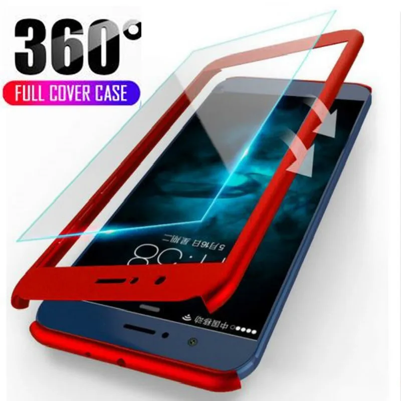 

Luxury 360 Full Protection Cover Phone Case For Nokia 3.1 Nokia 6.1 Cover Case With Tempered Glass For Nokia 6.1 3.1 Coque Capa
